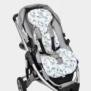 AirBambo 3D ANTI-SPOTTING vložka do sedačky kočíka BAMBUSOWA KOSMOS 9-36 kg
